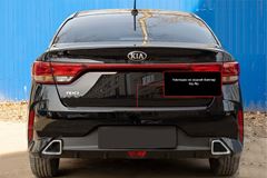 Накладка на задний бампер KIA Rio IV (седан) 2020-